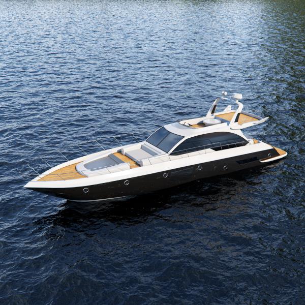 pleasure boat - دانلود مدل سه بعدی قایق تفریحی - آبجکت سه بعدی قایق تفریحی -pleasure boat 3d model - pleasure boat 3d Object - Ship-کشتی